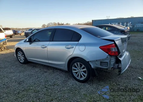2012 Honda Civic Exl from USA, damaged, VIN 19XFB2F9XCE307340